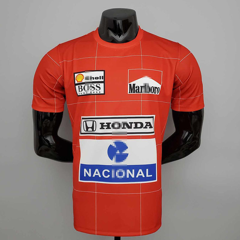 Camiseta McLaren F1 Racing Team 1991 Rojo Retro